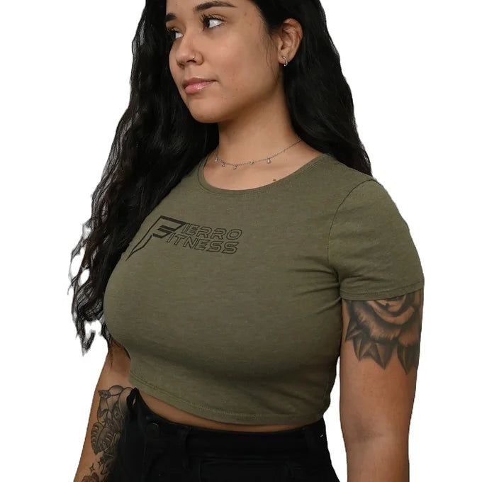 Fierro Fitness Crop Tee