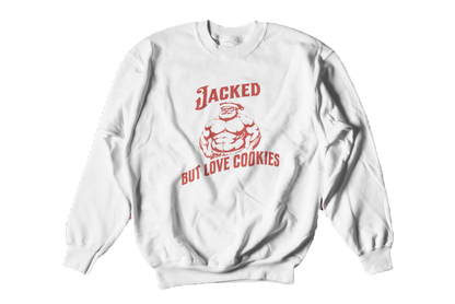 Jacked but Loves Cookies Sweater
