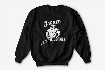 Jacked but Loves Cookies Sweater